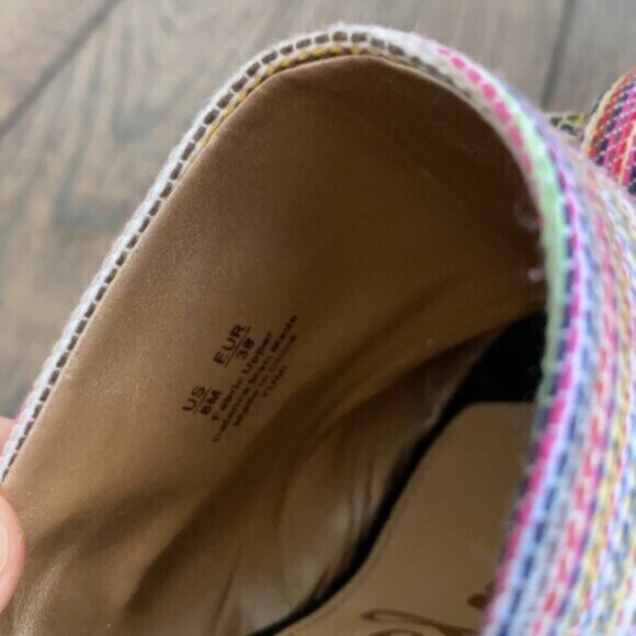 Sam Edelman Yumi Striped Bow Heeled Mule - Picture 10 of 11